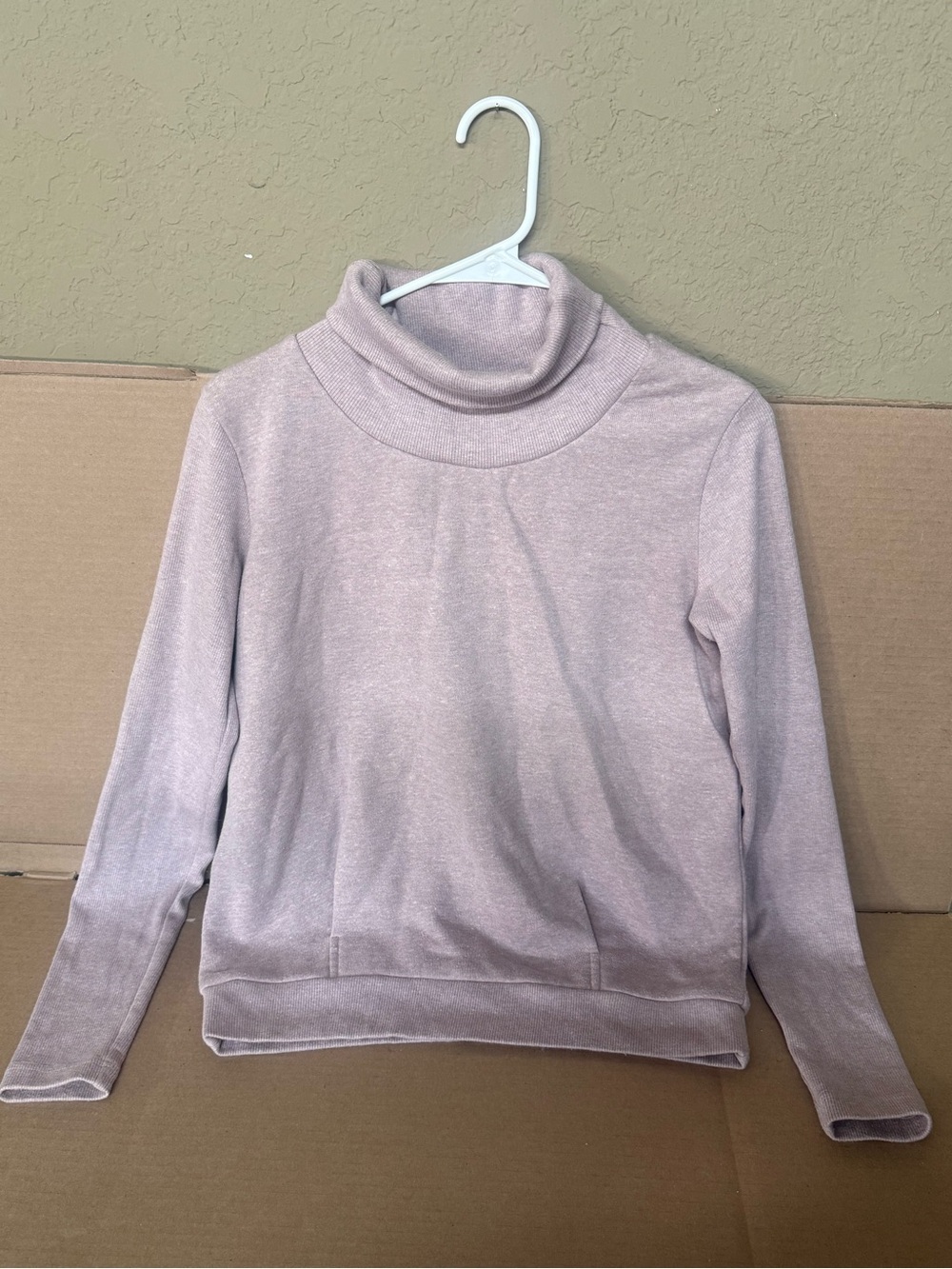 ALO Yoga Dusty Purple Neck Sweater
